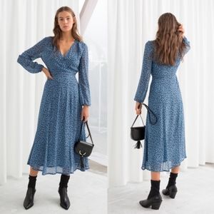 NWT & OTHER STORIES | Floral Print Wrap Dress